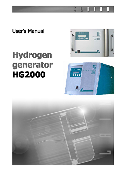 User Manual HG2200 R